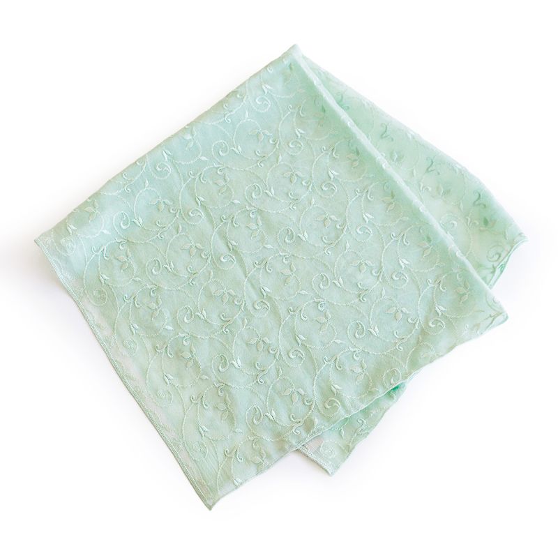 Scarf - Washable Couture Silk (Mint Green)