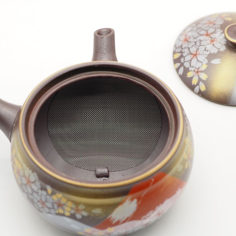 Teapot - Banko Ware AkaFuji 2.0 Size