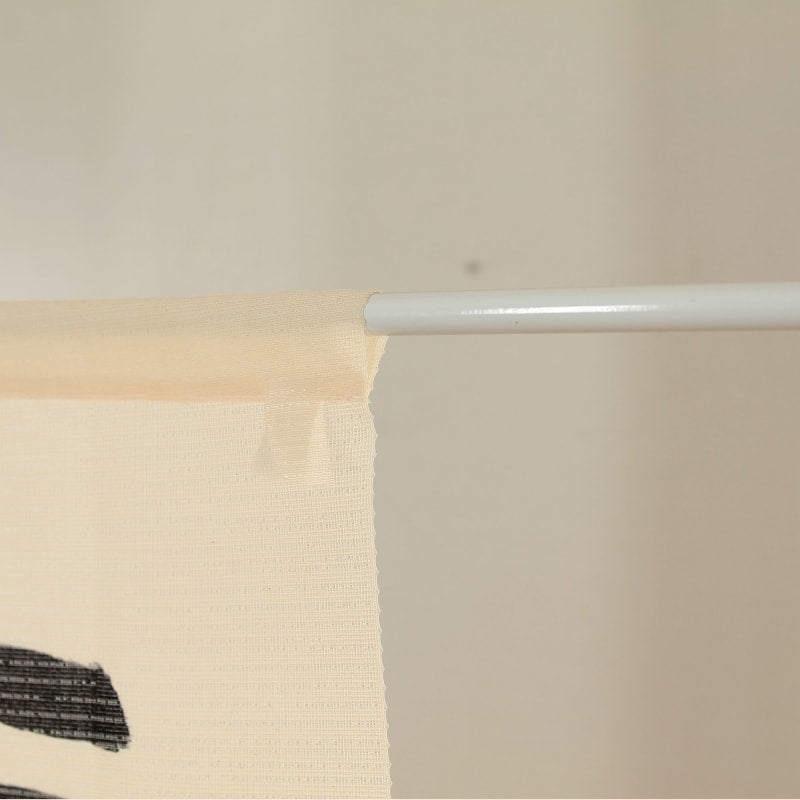 Japanese Noren Curtain - "Nyandaka Shiawase"Somehow Happy Cats