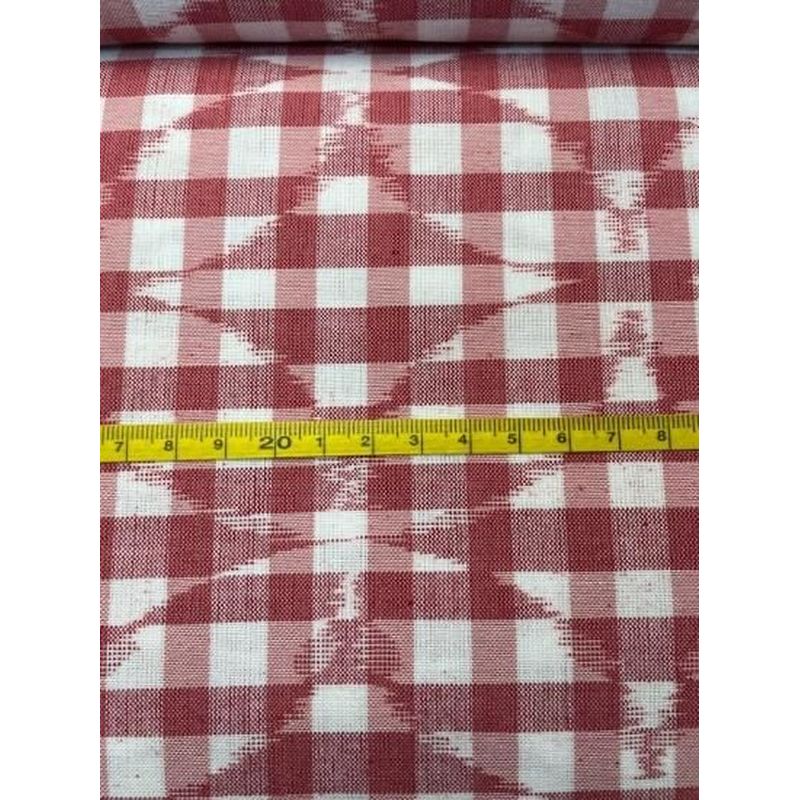 Cotton Fabric - Block Shippo Pink