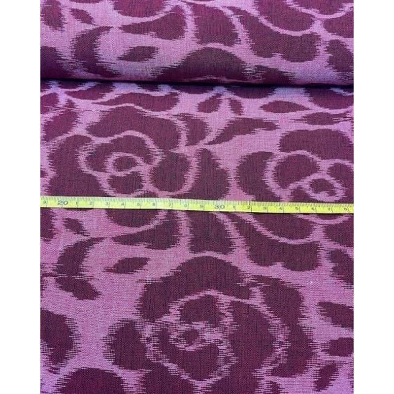 Cotton Fabric - Wild Rose Red