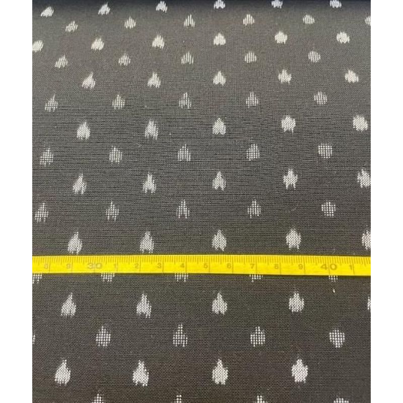 Cotton Fabric - Polka Dot Kataha Solid Black