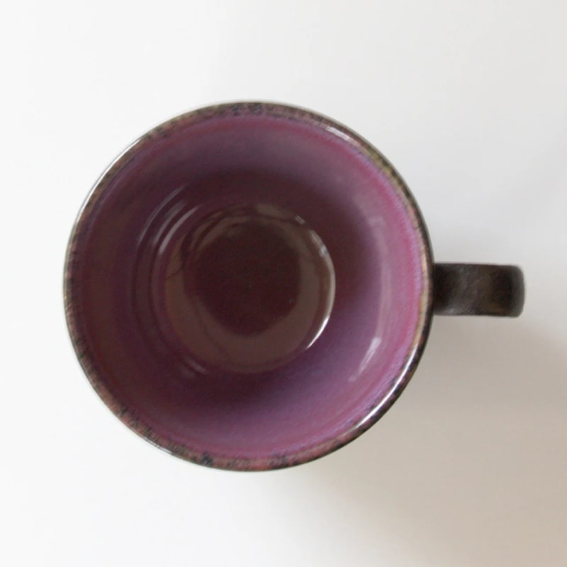 Mug - Echizen-yaki Kinyo-yu Sky Blue Glaze, Lifelong Companion (Cedar Box)