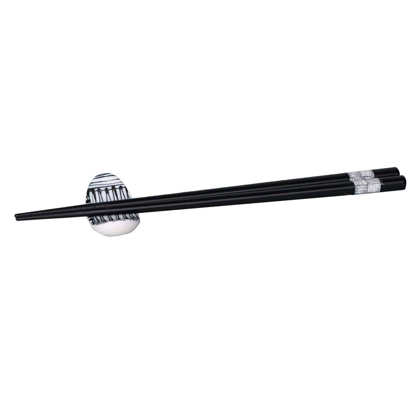 Essstäbchen und Essstäbchen-Ablage-Set - komon