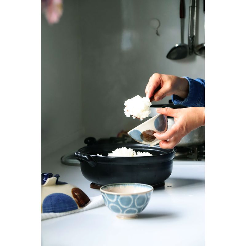 Rice Bowl Set - Brush Blue