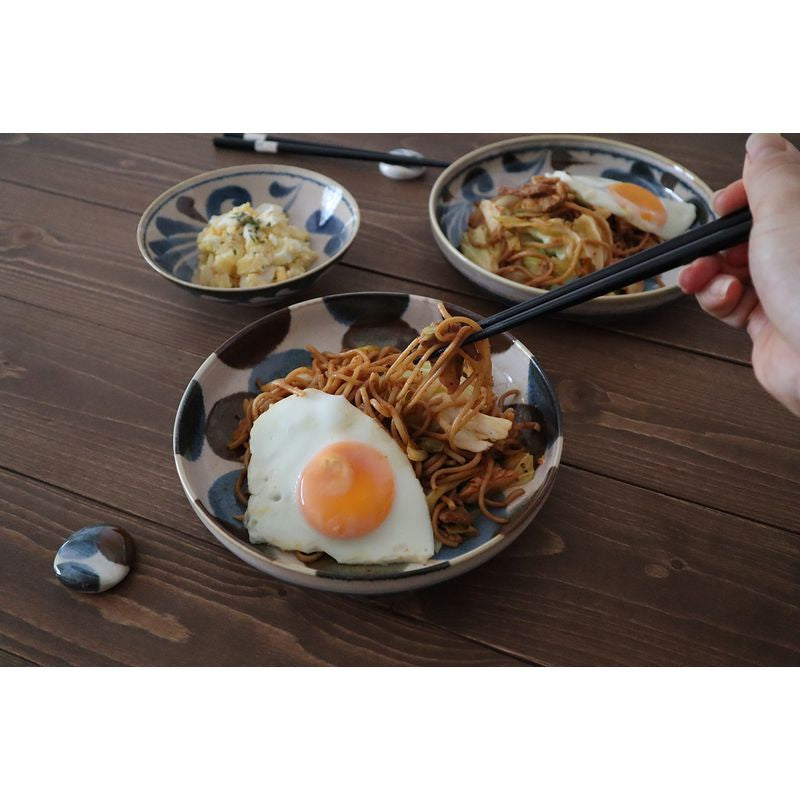 Pasta Bowl Set - Brush Blue Set of 3