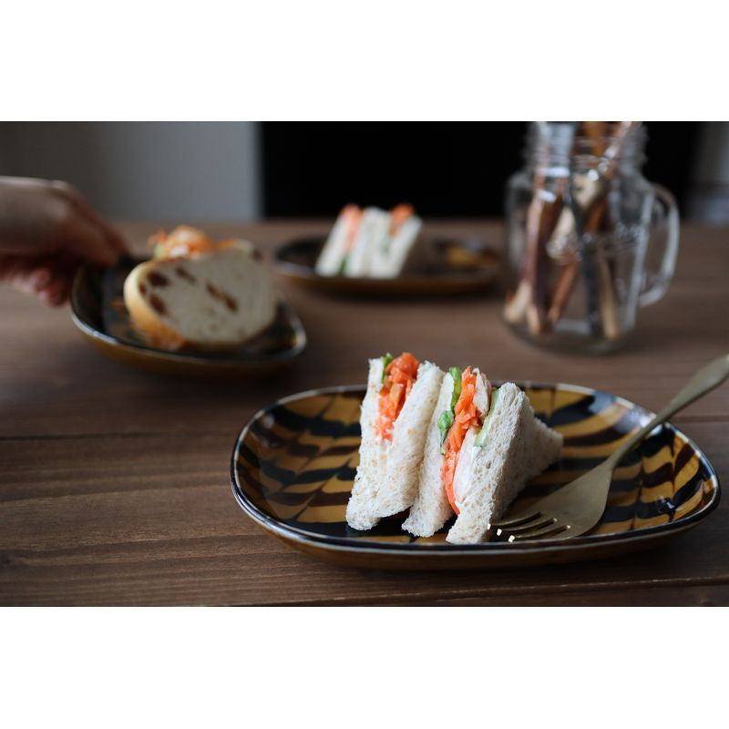 Ensemble de plateaux à sandwich - SLIP CHOCOLATE