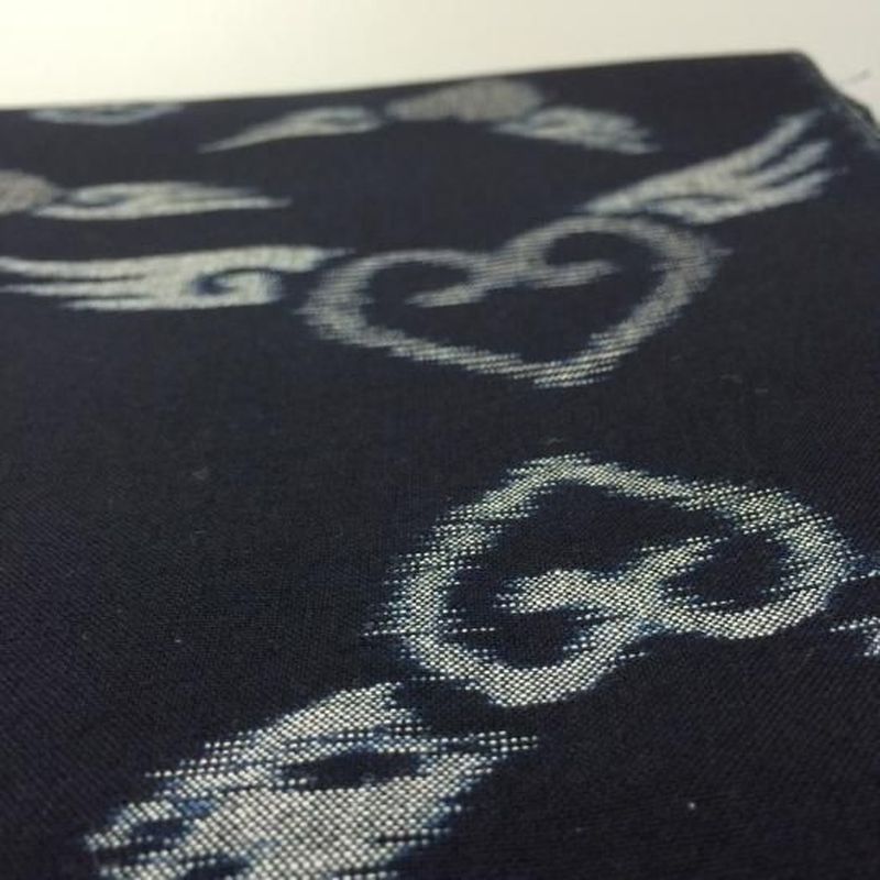 Cotton Fabric - Half Indigo Angel Heart