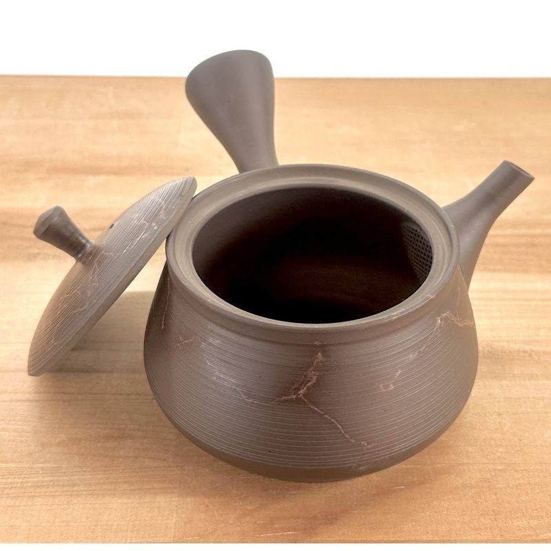 Théière - GYOKKO Chayouhen Forme Fuji Algue Biri