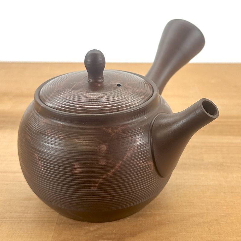 Théière - GYOKKO Chayouhen Forme Ronde Mille Lignes Algues