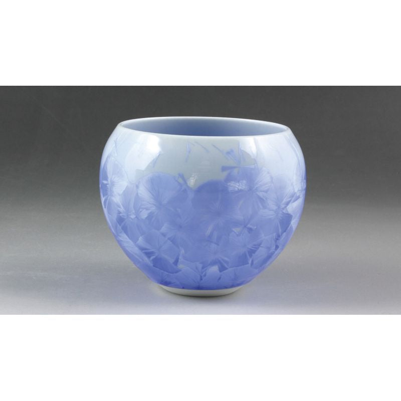 Tea Bowl - FLOWER CRYSTAL Blue