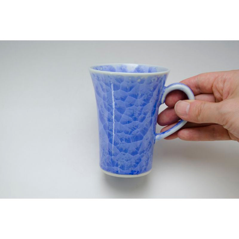 Mug Cup - FLOWER CRYSTAL Blue