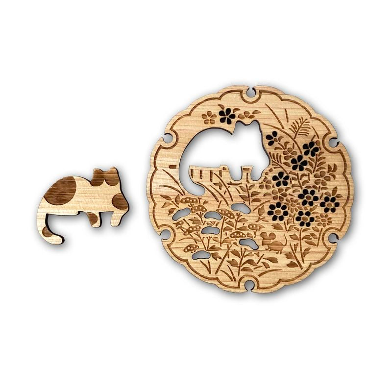 Chopstick Rest and Coaster Set - Mouse and Hachiware