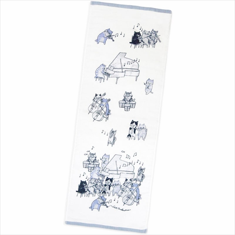 Face Towel - Cat Orchestra