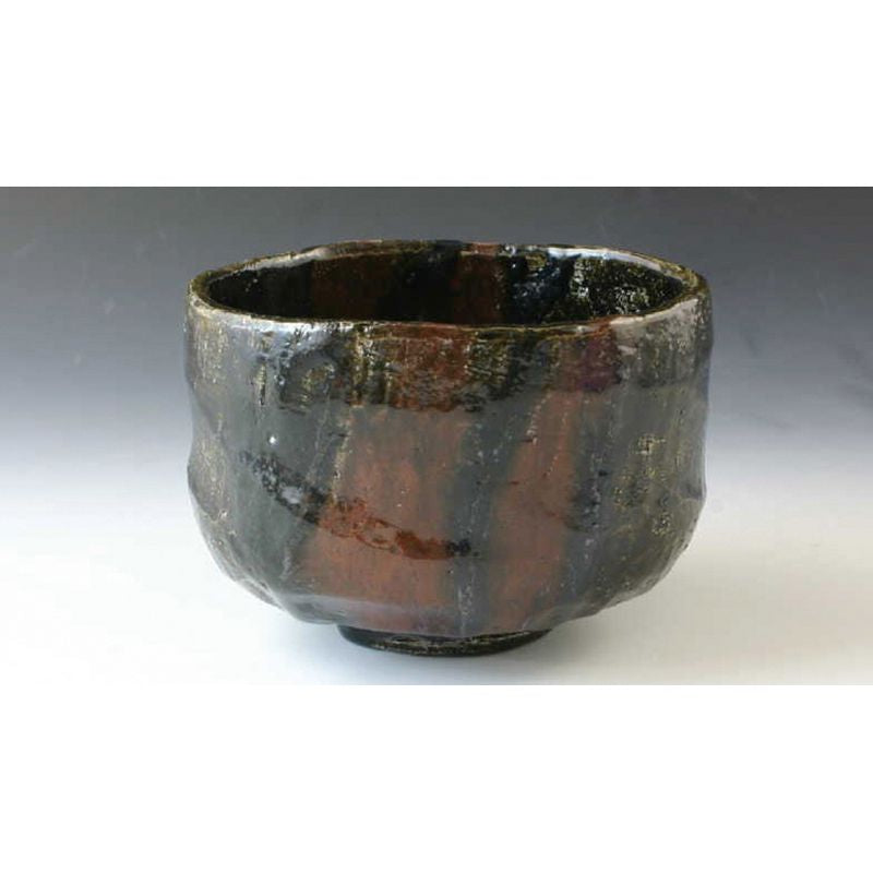 Matcha Bowl - Black Raku Kakuyo