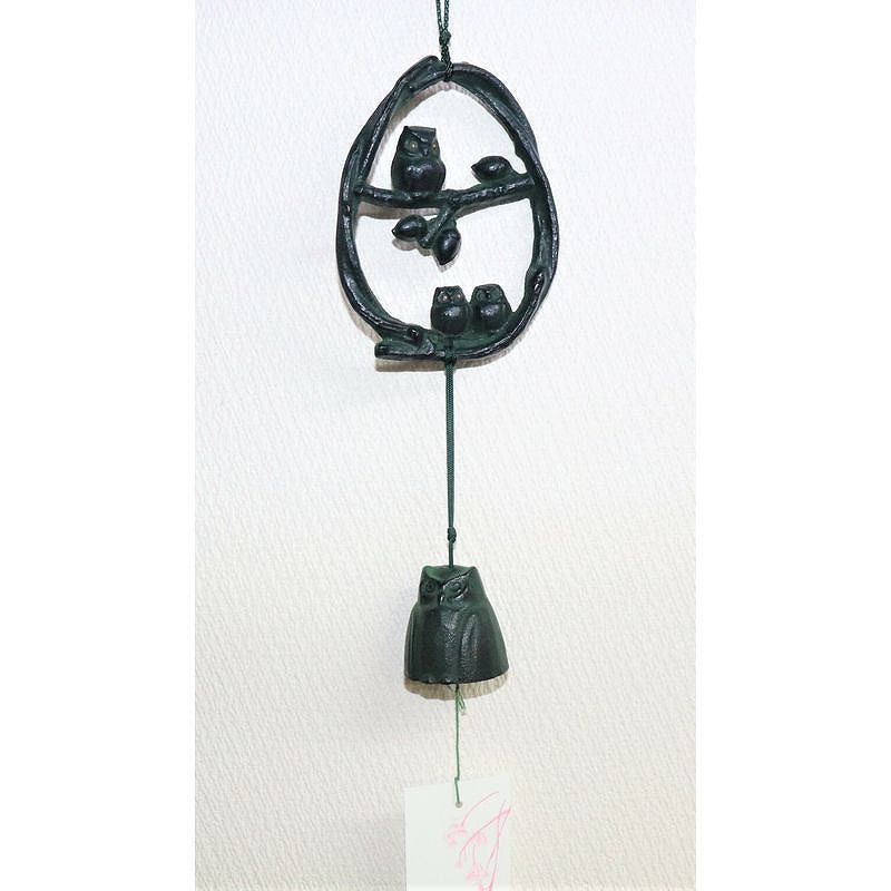 Wind Chime - Owl Family