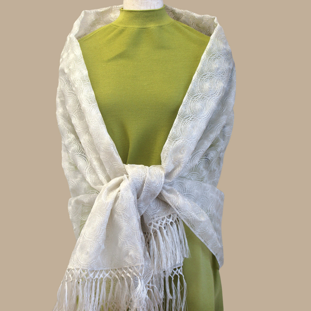 Shawl - Organdy Silk(Swirl)