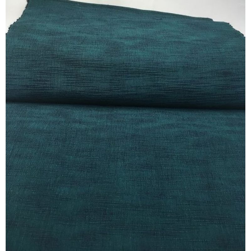 SHIMOGAWA KURUME KASURI Fabric 3Rd Slab Solid Colored Green