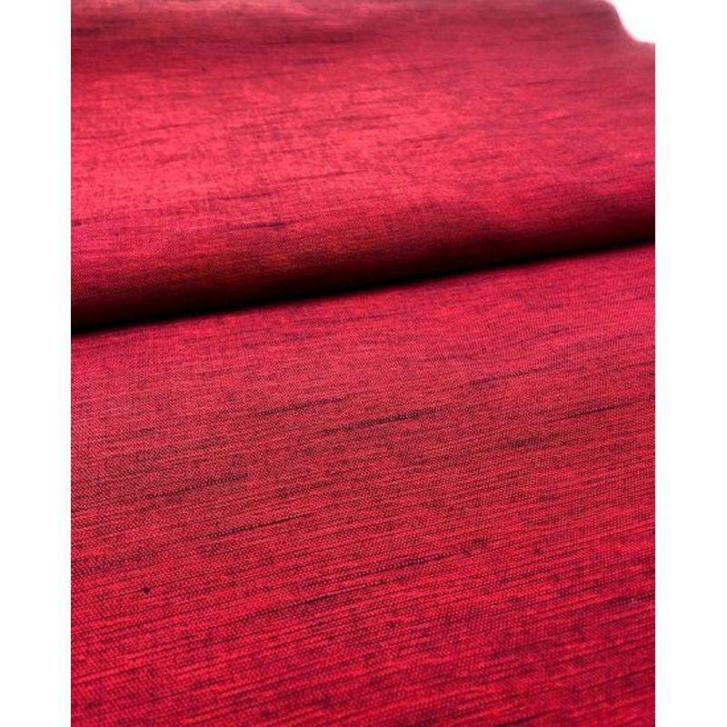 SHIMOGAWA KURUME KASURI Fabric 60/2 2 Thread Red 16/S