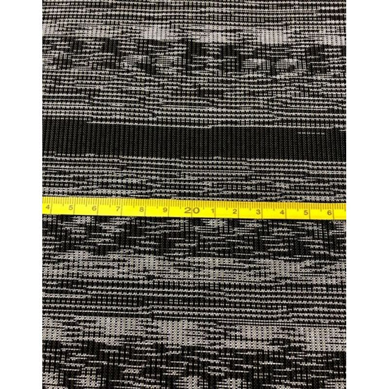 SHIMOGAWA KURUME KASURI Fabric Random Border Chimi Weaving Bamboo Color