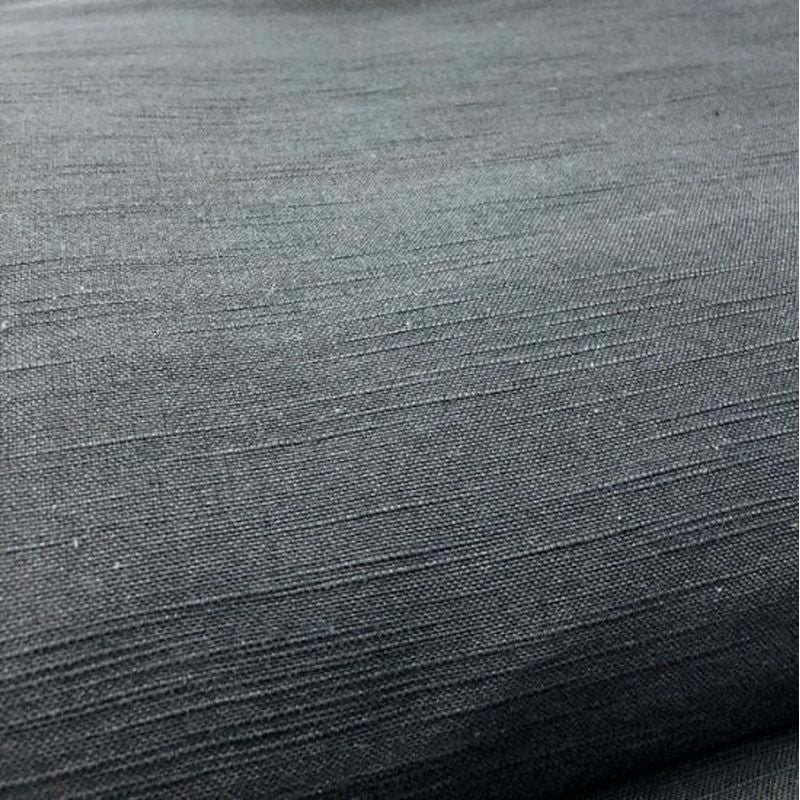 SHIMOGAWA KURUME KASURI Fabric 10 Slavil Black