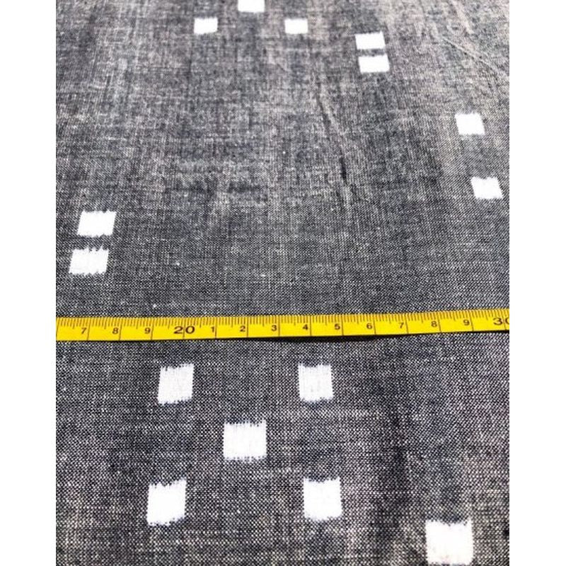 SHIMOGAWA KURUME KASURI Fabric Sw Dot Gray