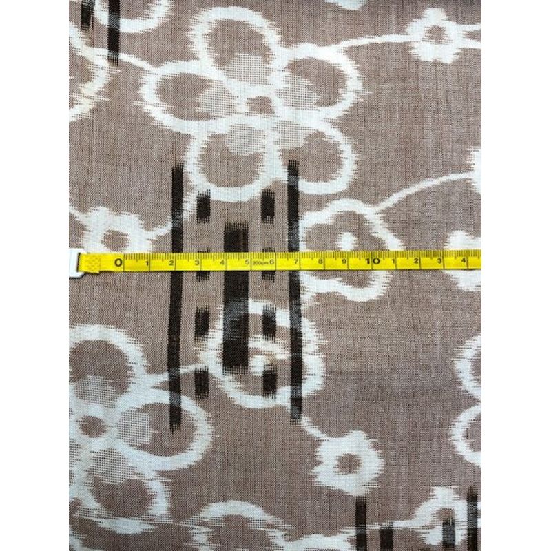 SHIMOGAWA KURUME KASURI Fabric Pale Plums (Bleaching Combination)