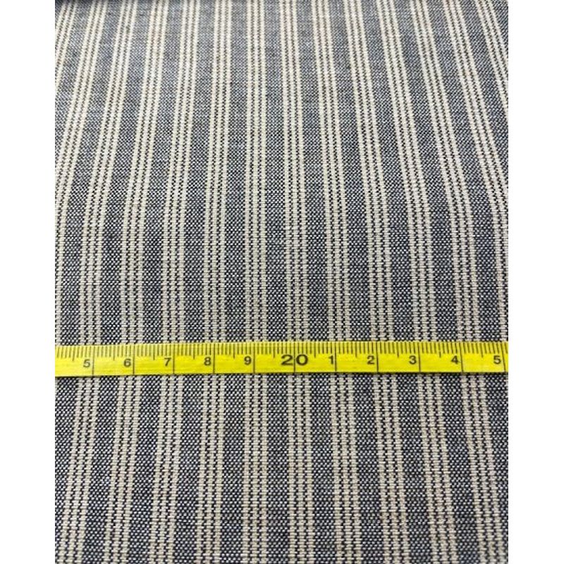 SHIMOGAWA KURUME KASURI Fabric 3 Striped Kirisan Lights