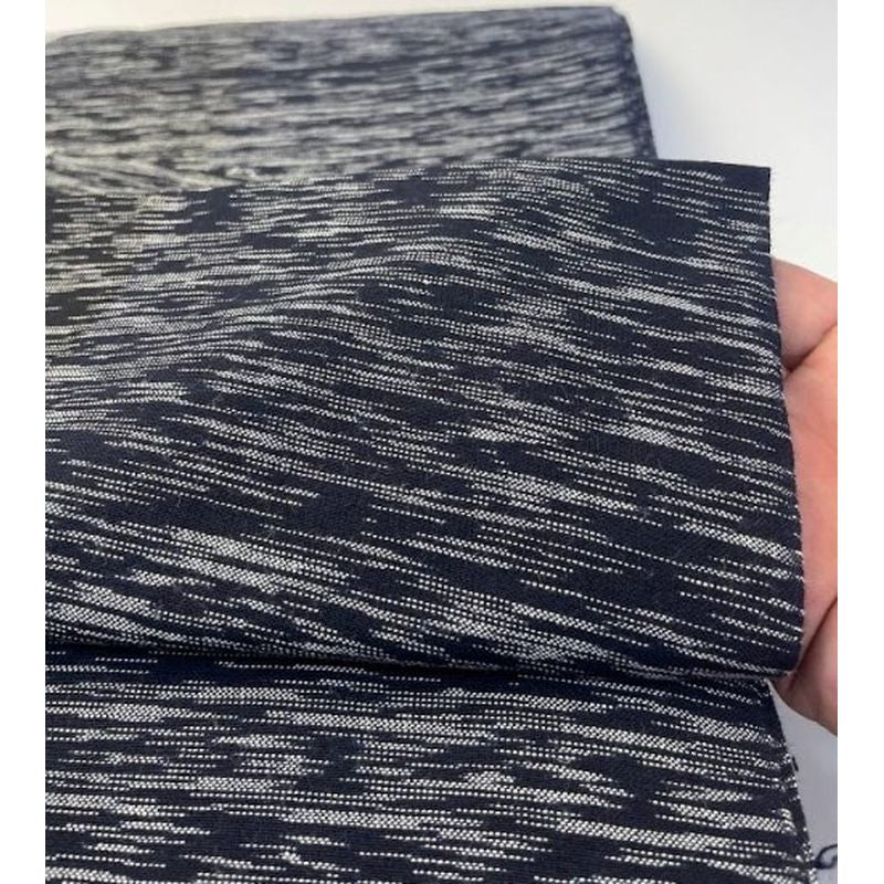 SHIMOGAWA KURUME KASURI Fabric Random Intersection Kasuri 2: 1 Stripe