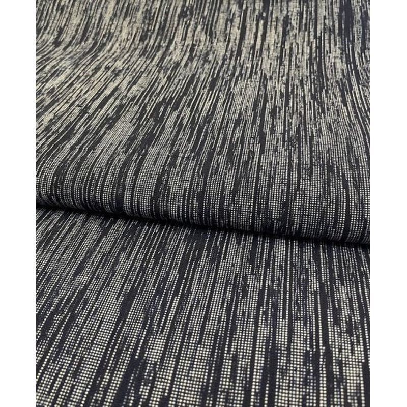 SHIMOGAWA KURUME KASURI Fabric Weaving Woven (Colorless Navy Blue)