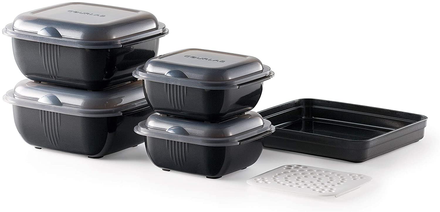 Tupperware Black Food Storage Containers