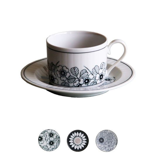 Cup and Saucer - Antico flower