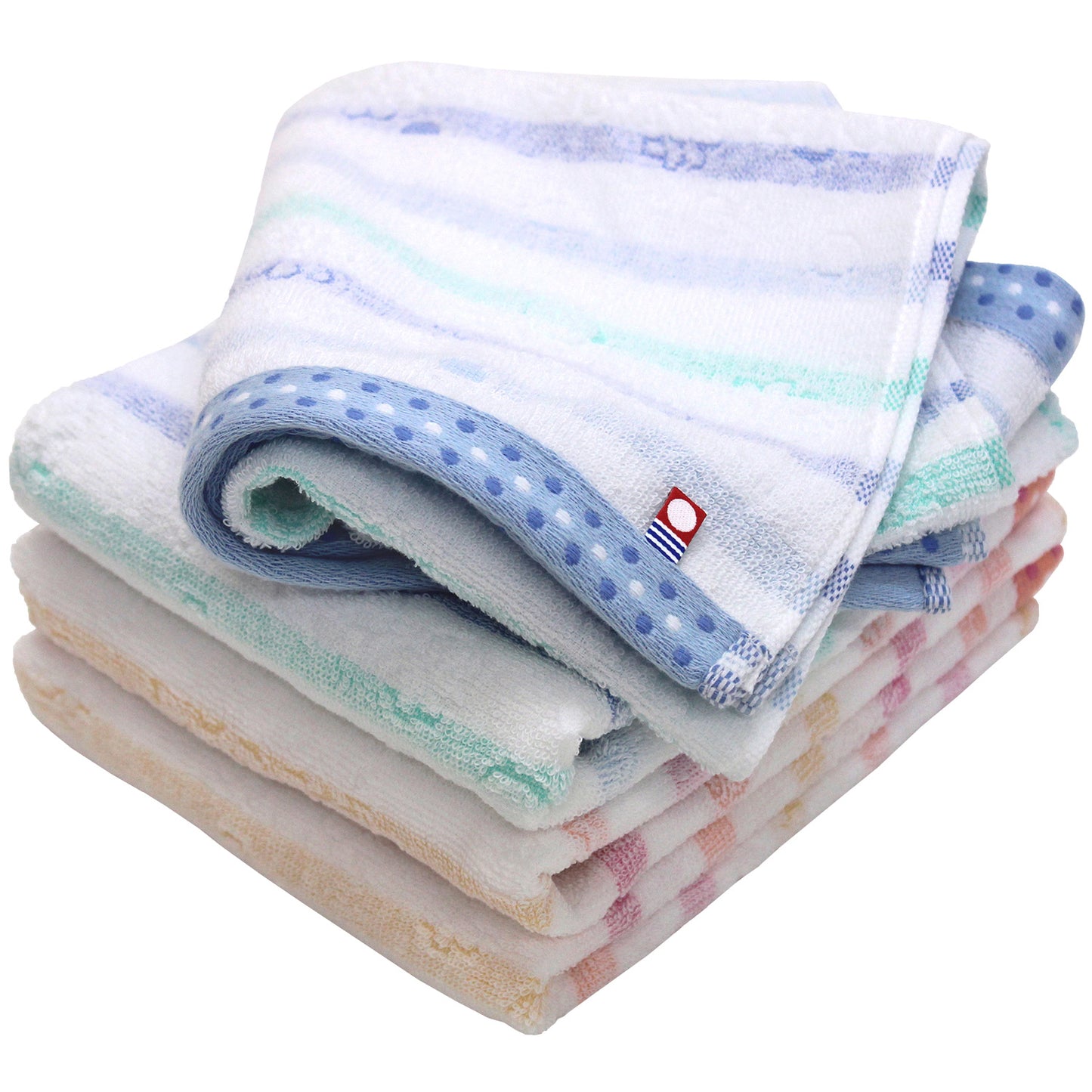Imabari - Face Towel Cotton Jacquard "Lyric" 4-Pack