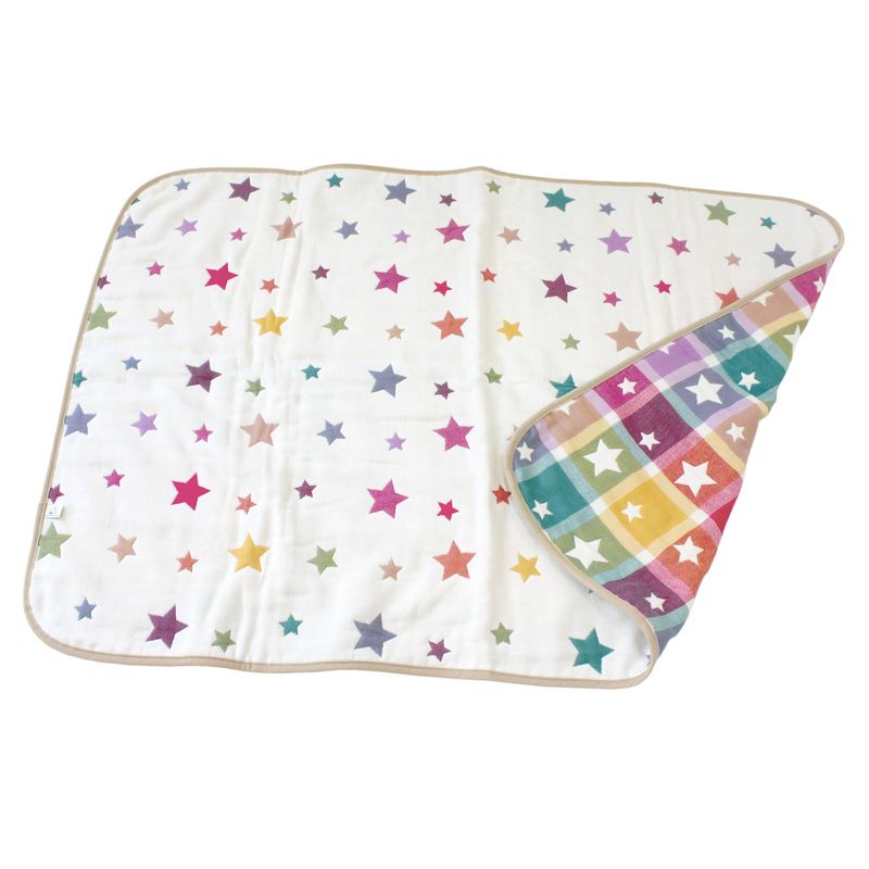 Hiorie Baby Blanket Quarter Animal 6-Fold Gauze Cotton Water Absorption Japan