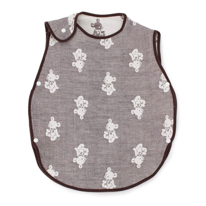 Hiorie Baby Sleeper Bear 4-Fold Gauze 1 Sheet 100% Cotton Water Absorption Japan