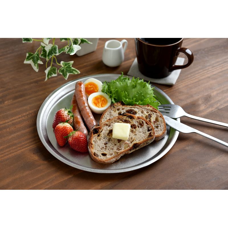 صينية طهي من الفولاذ المقاوم للصدأ 24 سم