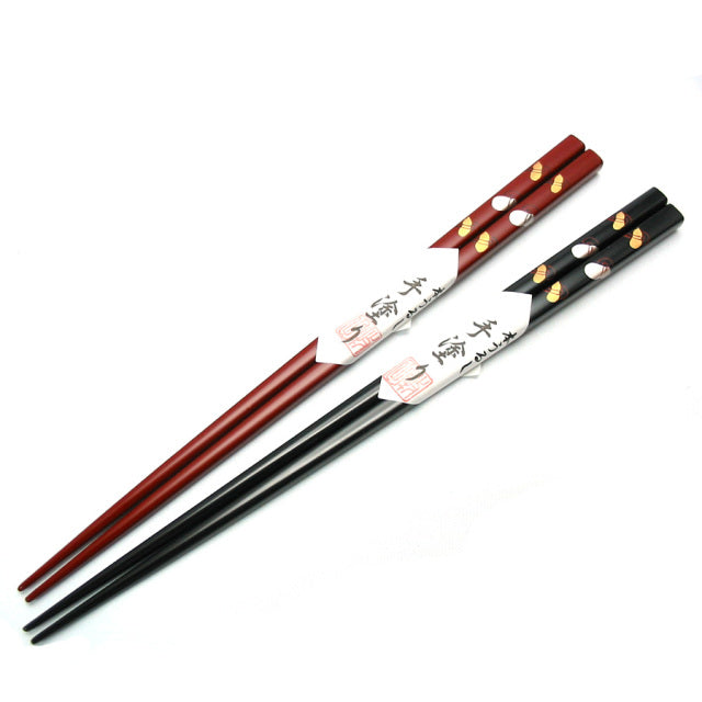 Couple Chopsticks - Gourd in the Wooden Box