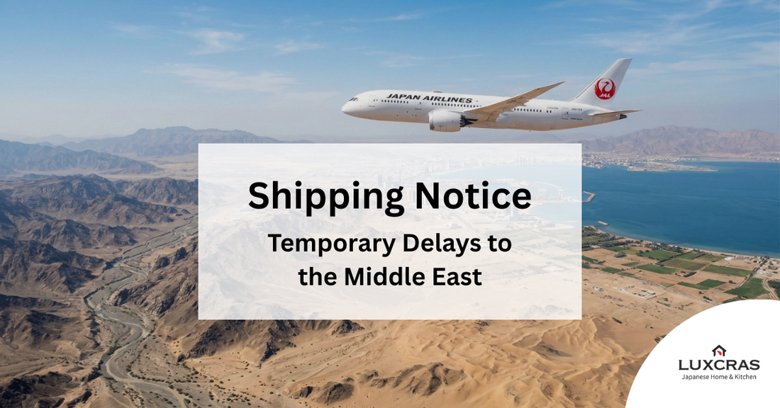 Shipping Notice: Temporary Delays to the Middle East