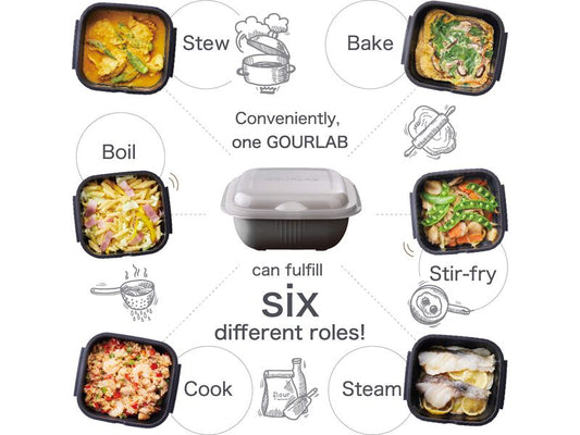 GOURLAB - Multi-cooking capsule for easy and authentic cooking