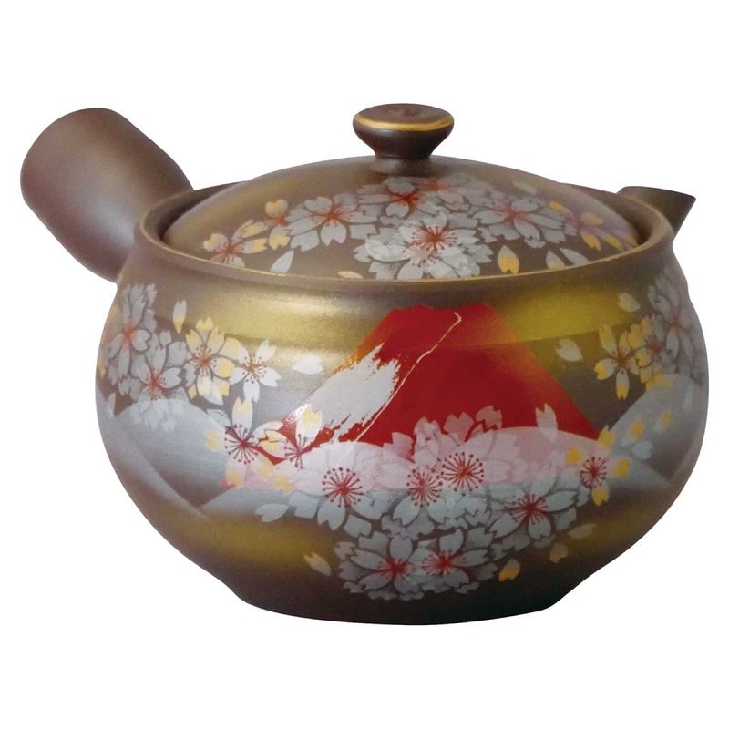 Teapot - Banko Ware AkaFuji 2.0 Size