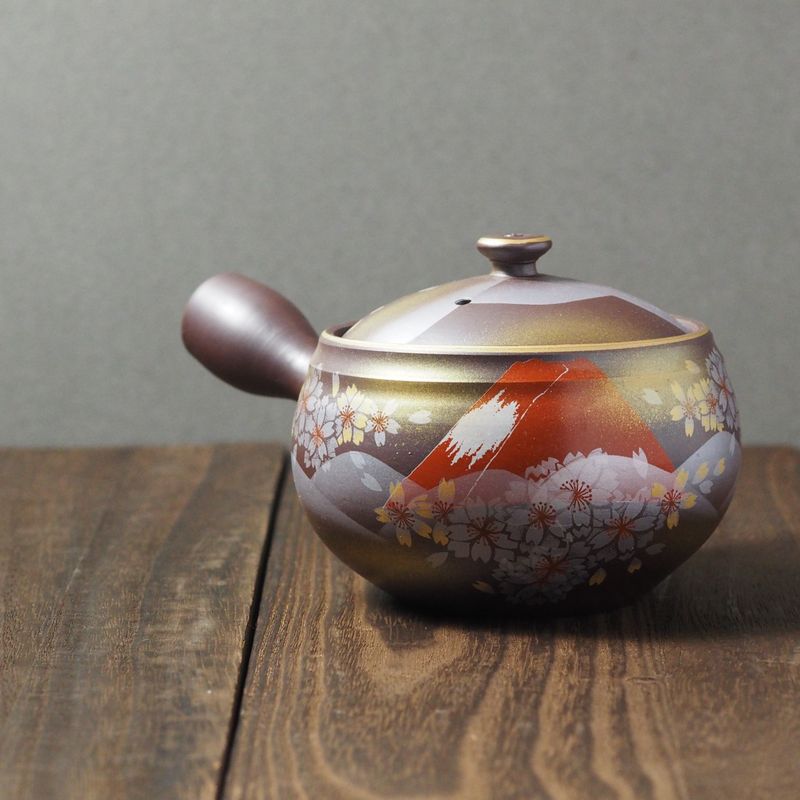 Teapot - Banko Ware AkaFuji 2.0 Size