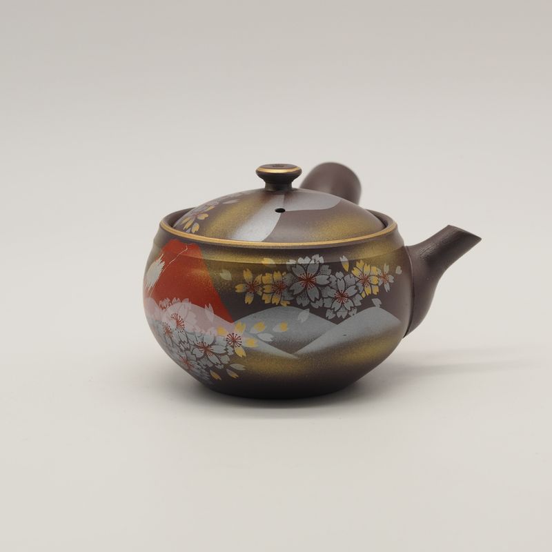 Teapot - Banko Ware AkaFuji 2.0 Size