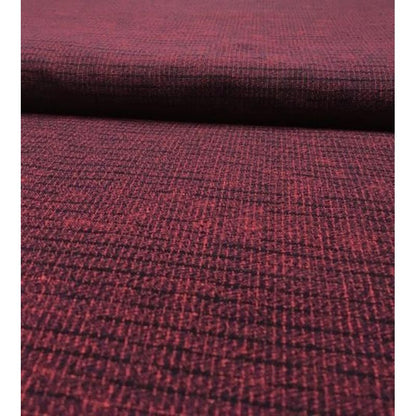 Cotton Fabric - Kumo Check Red-Black