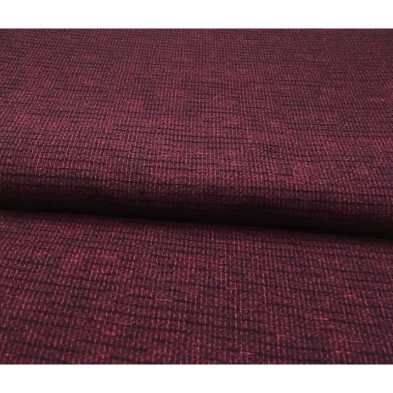 Cotton Fabric - Kumo Check Red-Black