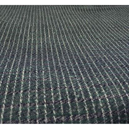 Cotton Fabric - Large Tama Bunjin Navy-Wasabi