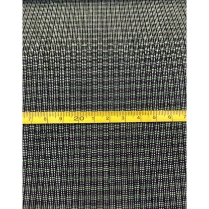 Cotton Fabric - Ajilo Stripe Green-Black-White