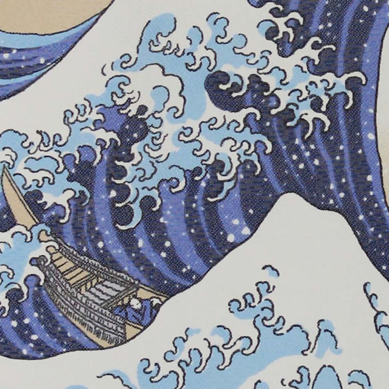 Japanese Noren Curtain - Great Wave(Ukiyo-e)
