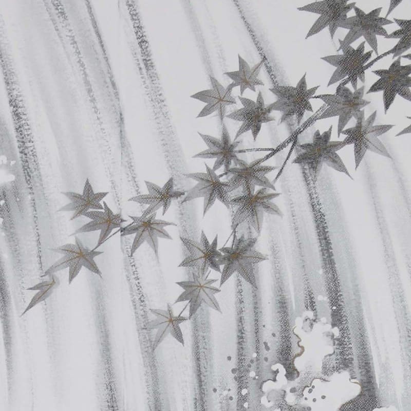 Japanese Noren Curtain - Carp Climbing Waterfall(Ukiyo-e)