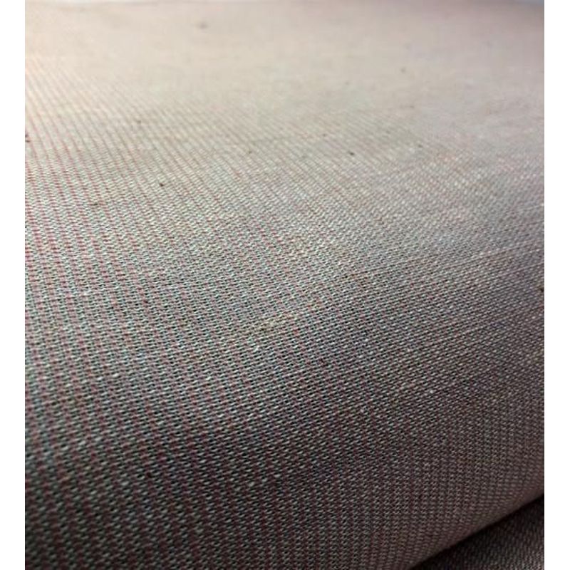 Cotton Fabric - Crinkle Weave Pinstripe Mentai-Gray