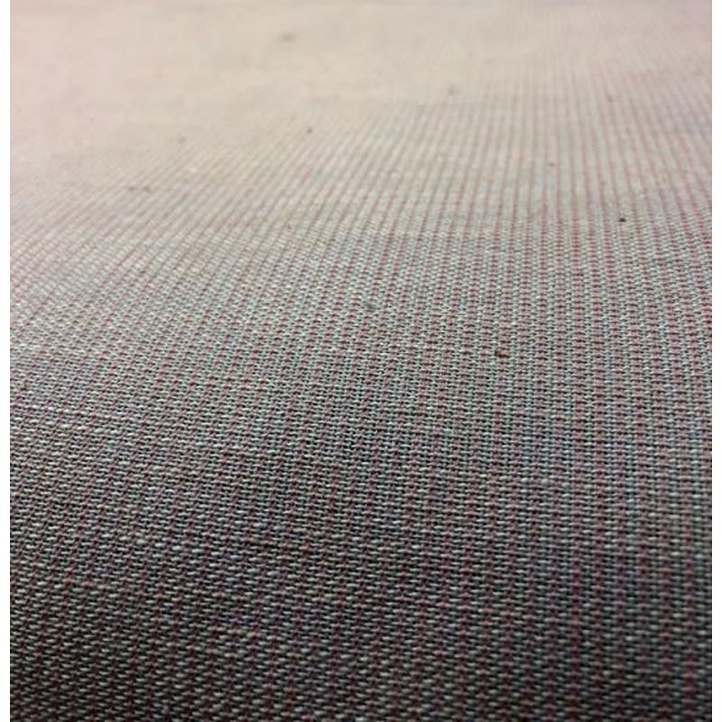 Cotton Fabric - Crinkle Weave Pinstripe Mentai-Gray